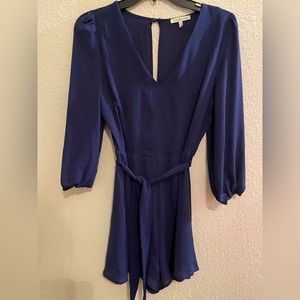 Charlotte Russe Dark Blue Romper